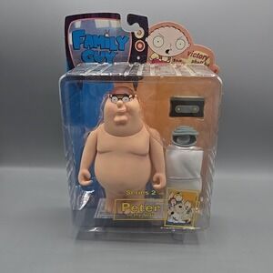 PETER IN BUFF 6" Action Figure FAMILY GUY Series 2 MEZCO 2005 AS SEEN ON TV Show